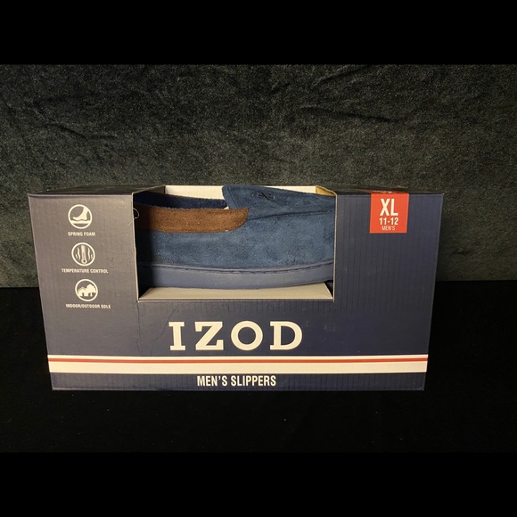 NWOT IZOD Men’s Indoor/Outdoor Slippers